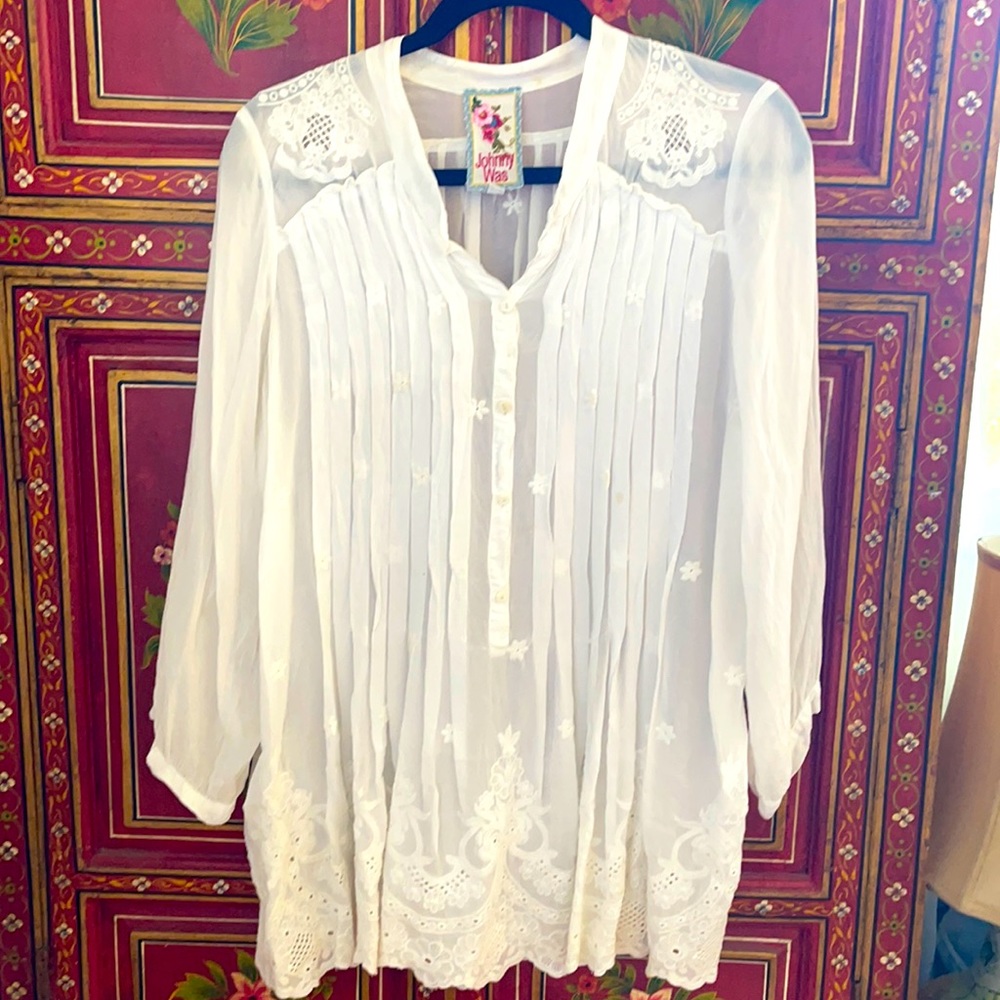 Johnny Was lightweight tunic